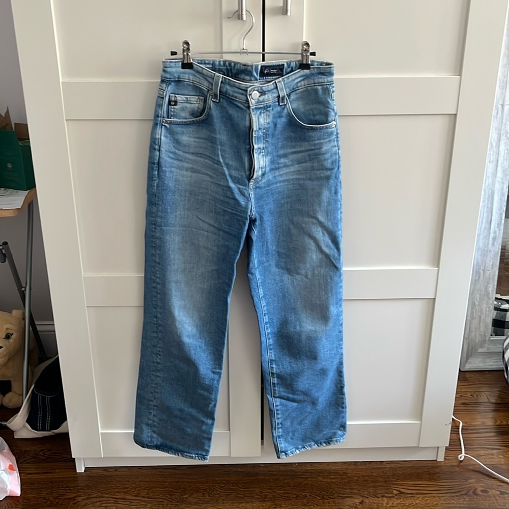 AG Los Angeles Alexxis crop jeans size 29 regular length great condition